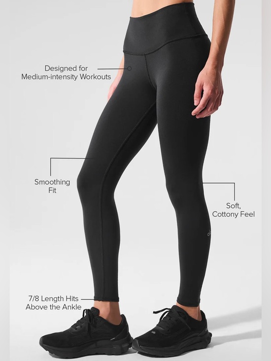 ALO Yoga Pants - ALO 7/8 High Waist Airbrush Leggings NWT